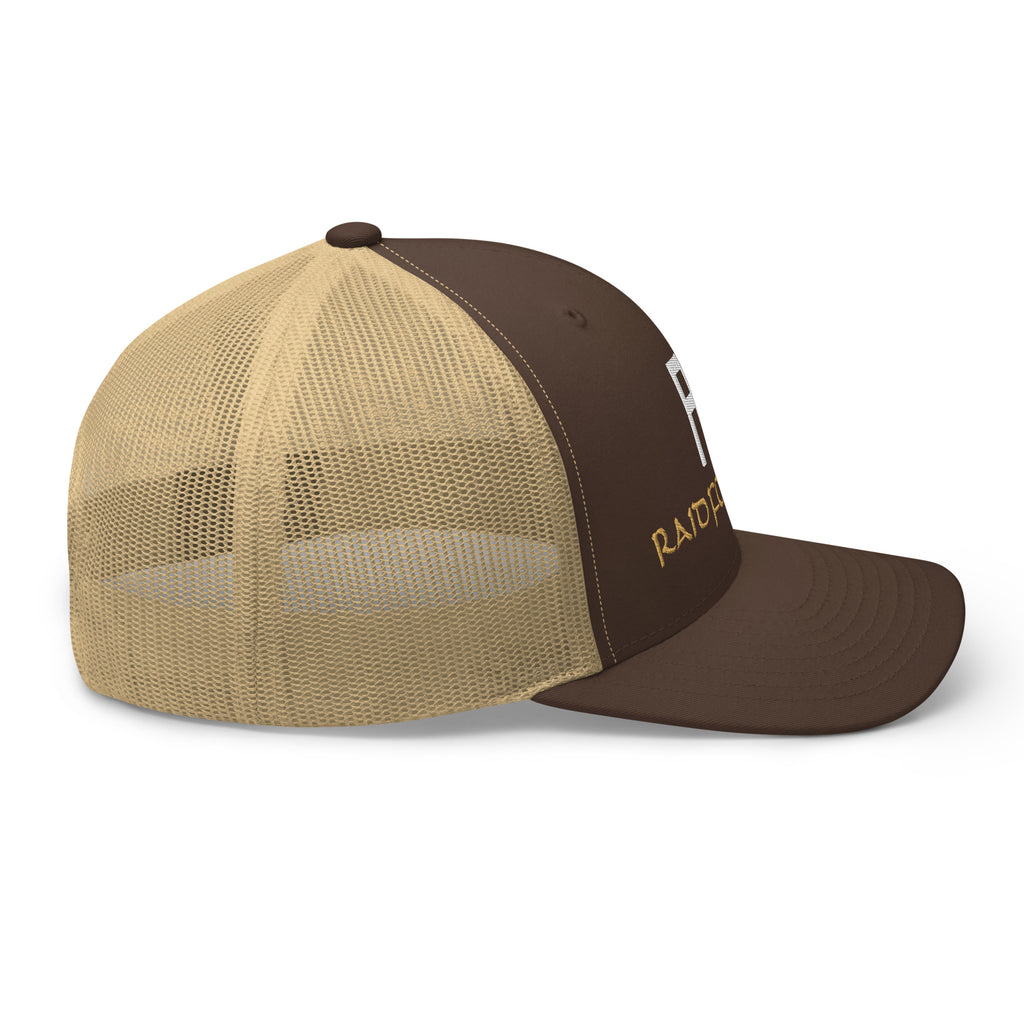 Raid Founders Trucker Cap in Brown  right view